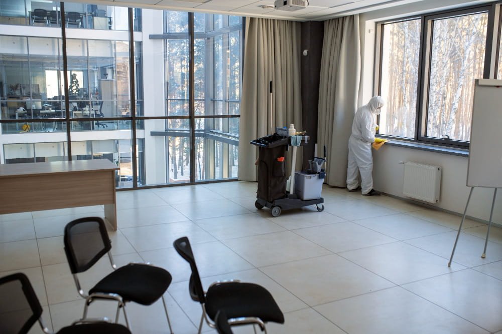 how often should an office be professionally cleaned